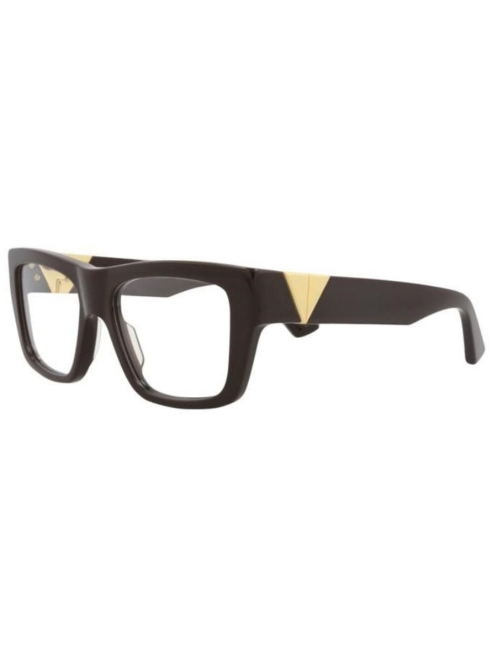 New Bottega Veneta Womens Square/Rectangle Brown Brown Transparent Fashion Desig